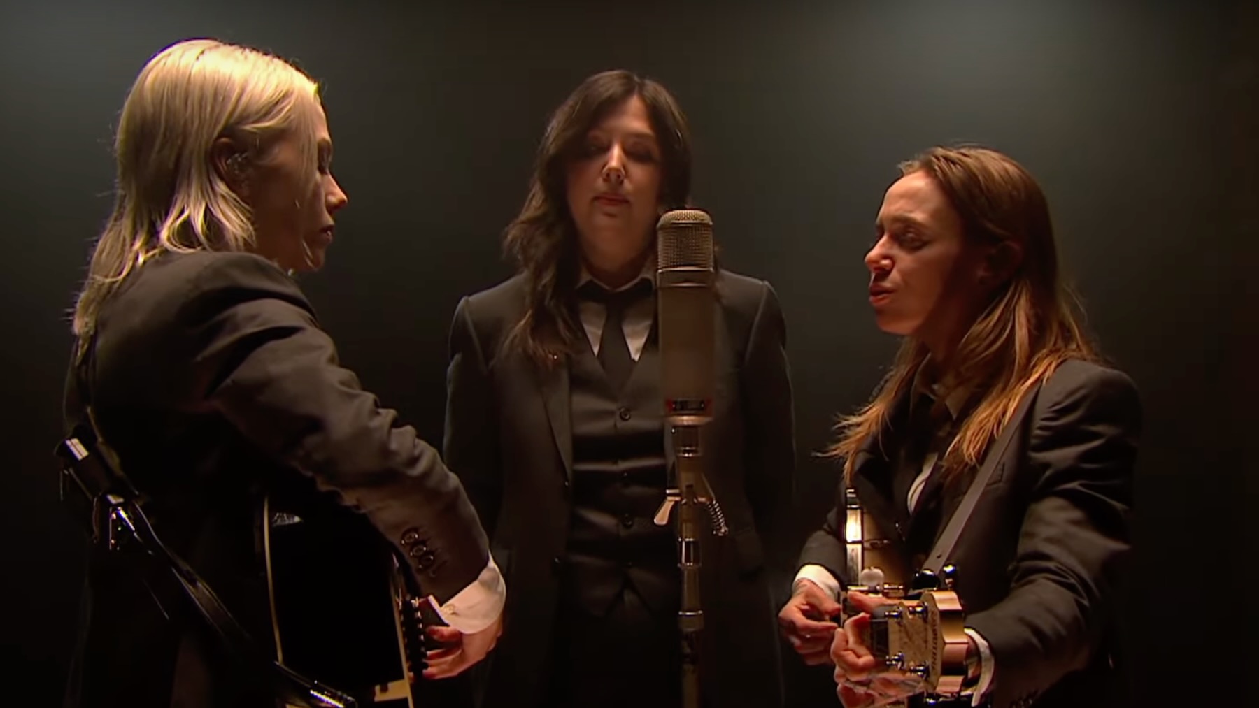 boygenius Perform "Cool About It" on Colbert Watch