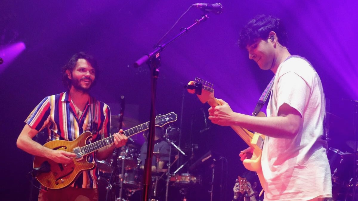 Vampire Weekend Make Surprise Appearance at Goose Show