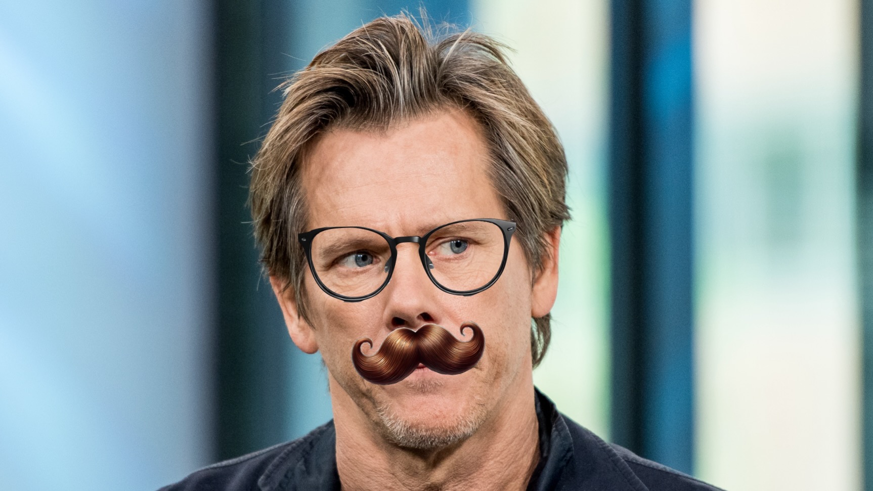 Kevin Bacon on Day Disguised as Regular Person "This Sucks"