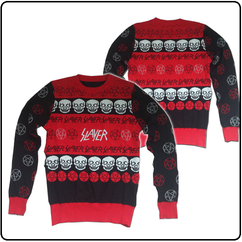 Slayer Christmas Sweater 2023 Buy Slayer's Christmas sweater Consequence of Sound