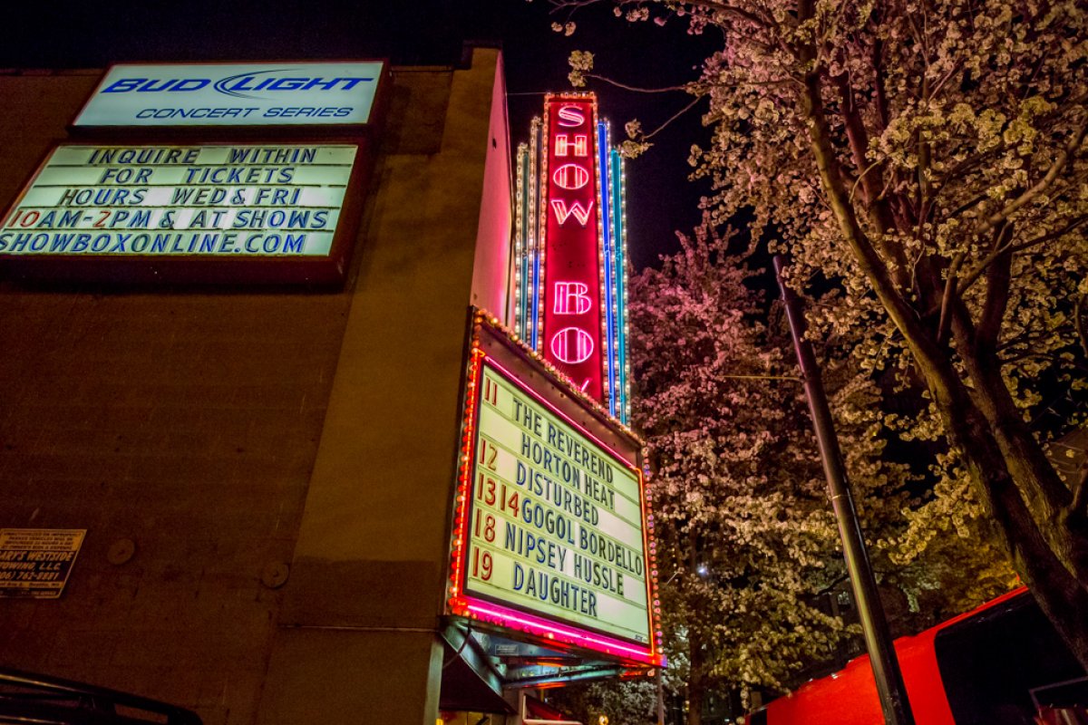 Seattle city council unanimously votes to save the Showbox from