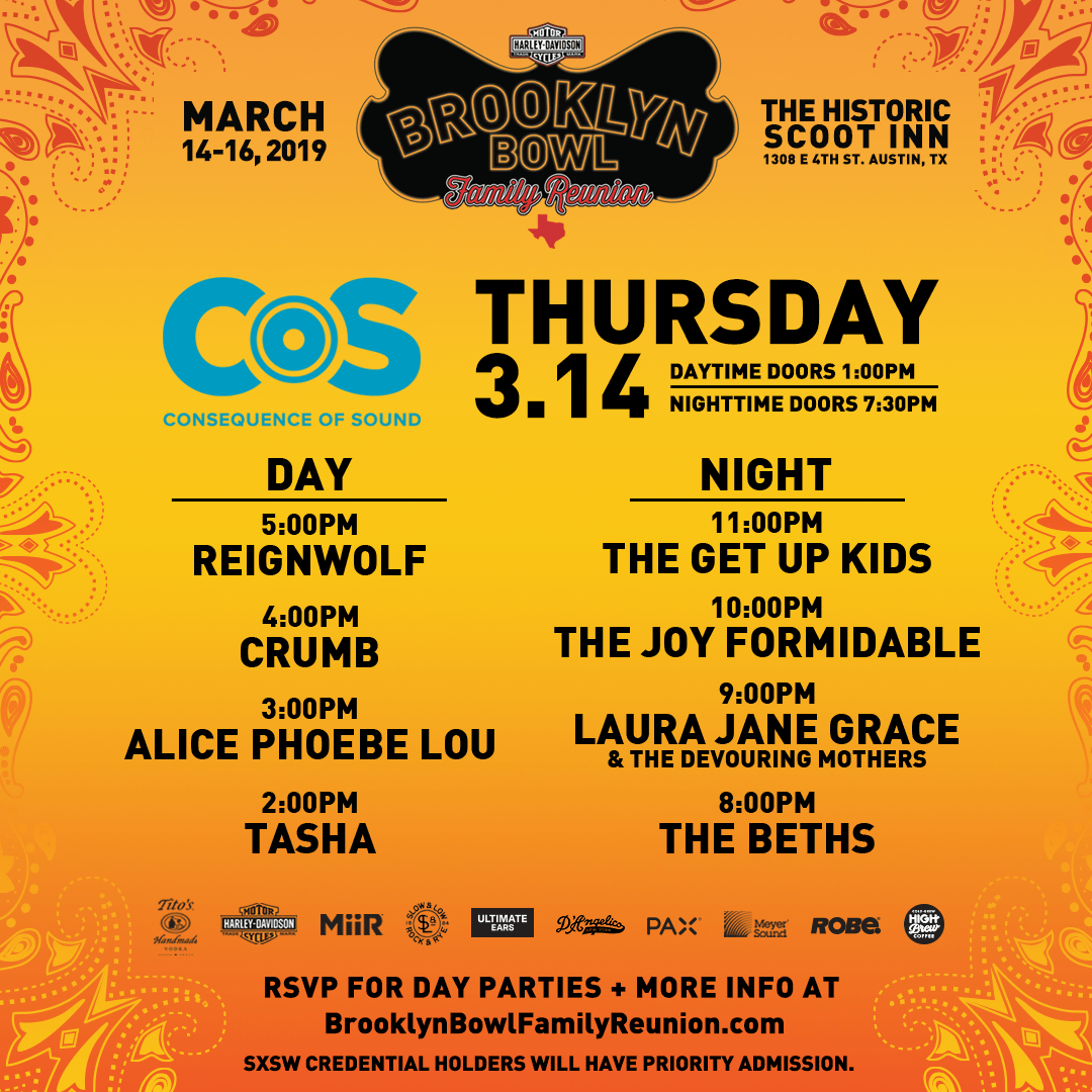 Sxsw Family Events 2024 Consequence of Sound reveals lineup for SXSW party at Brooklyn Bowl