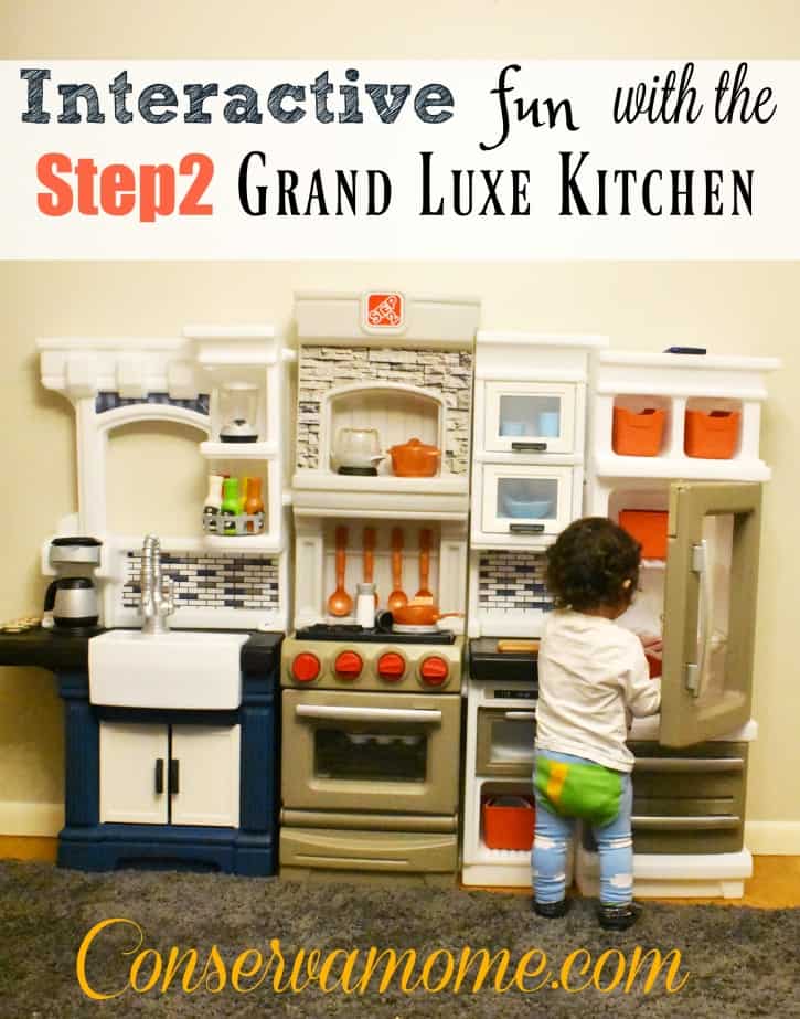 Interactive Fun with the Step2 Grand Luxe Kitchen ConservaMom