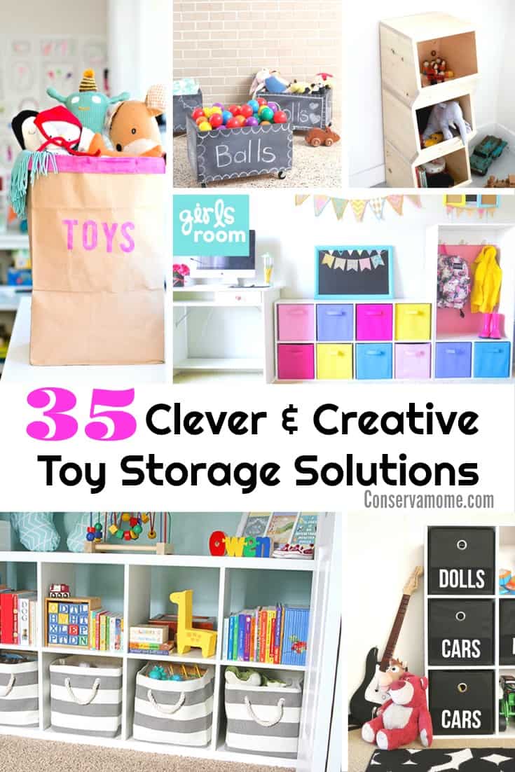 35 Clever and Creative Toy Storage Solutions ConservaMom