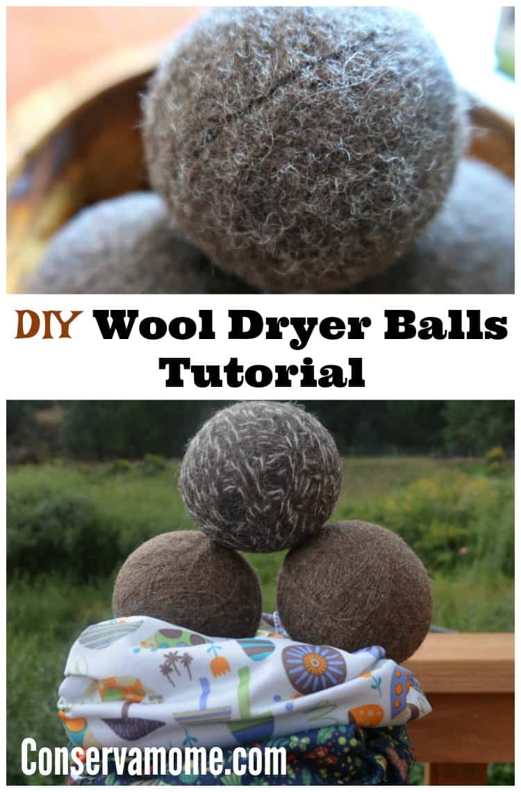 DIY Wool Dryer Balls Tutorial ConservaMom