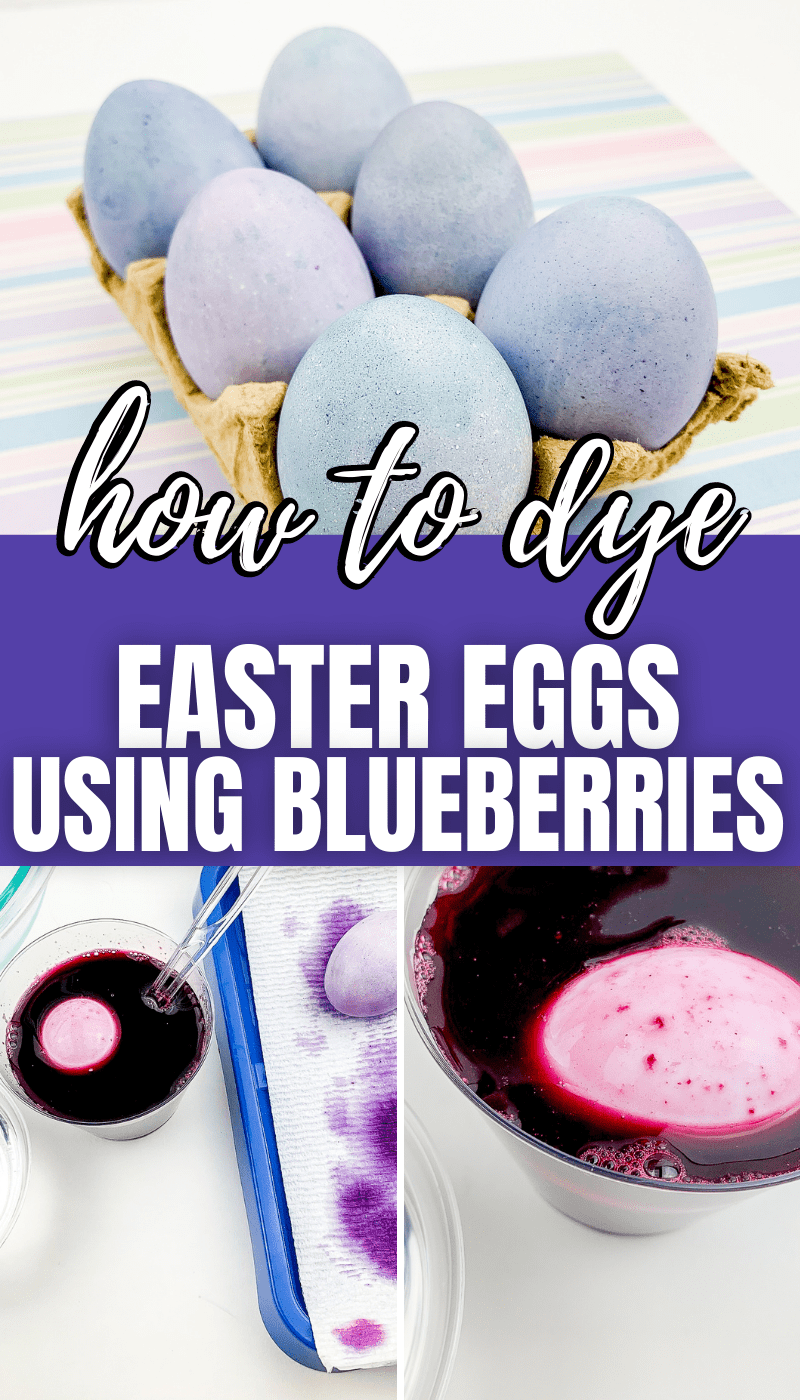 How To Dye Easter Eggs Using Blueberries Natural Easter egg dye