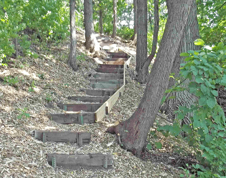 Crews improve Perch Lake Park with assistance from charitable trust