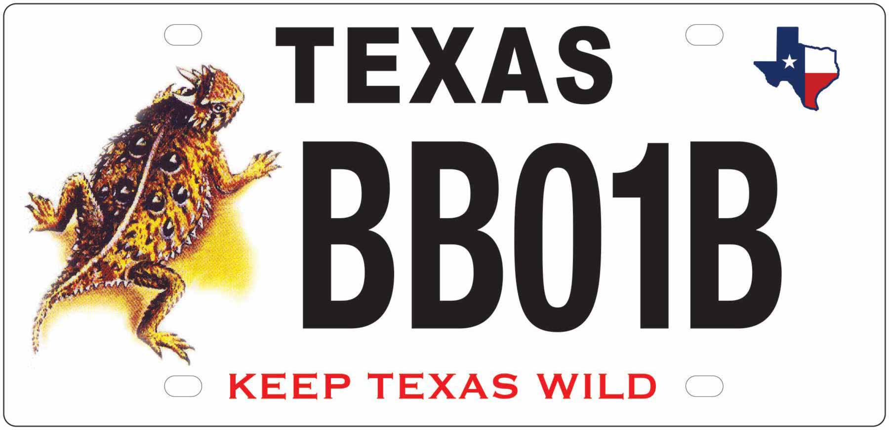 Wildlife Conservation License Plate Conservation License Plate