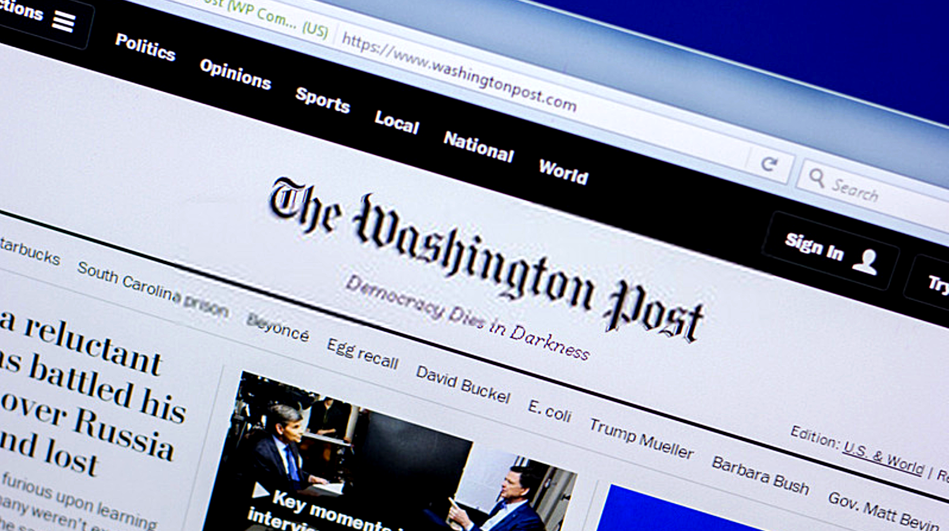 Does This Make The Washington Post ‘Fake News’ Too? Conservative