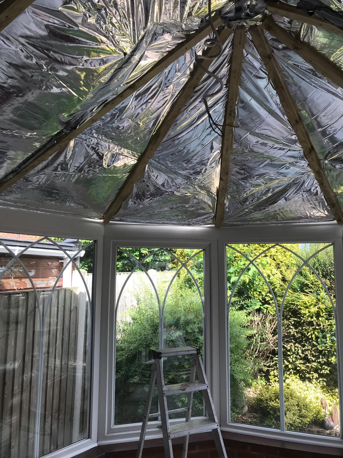 Our Installation Process Insulated Conservatory Roof Quiet