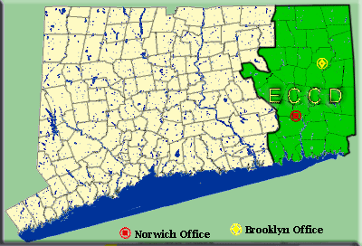 Map Of Eastern Ct Eastern Connecticut Conservation District – Connecticut's Conservation Districts