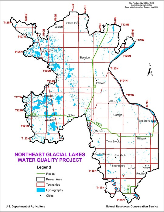NRCS Regional Conservation Partnership Program Glacial Lakes Dakota