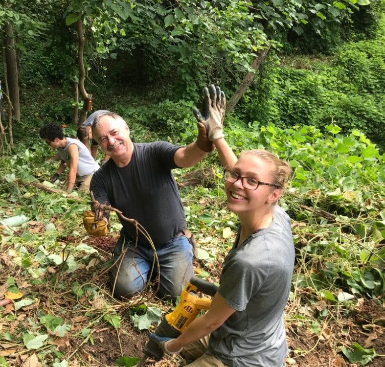 Haywood Knolls Volunteer Workday Conserving Carolina