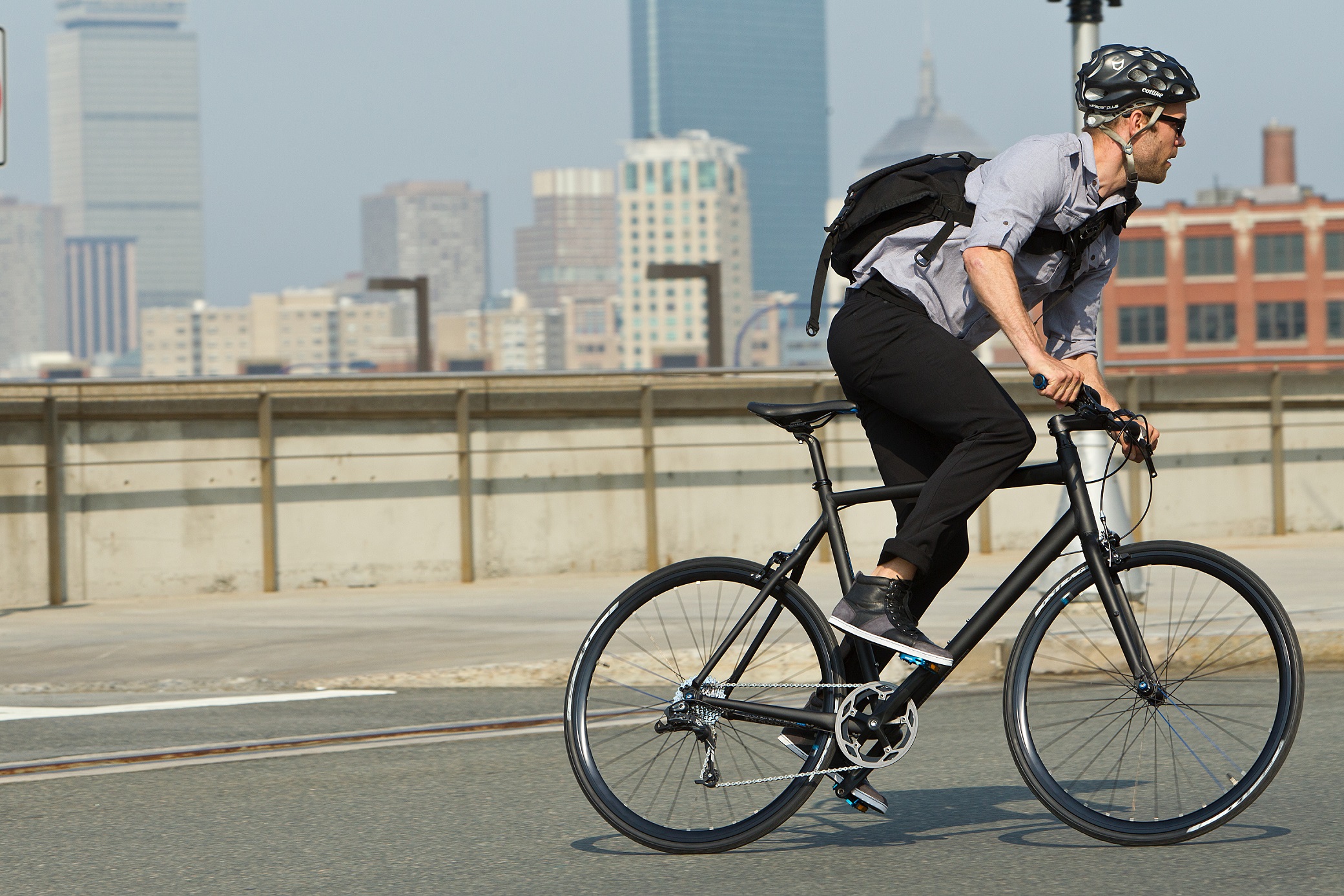 Charity Bike Ride Bright Red
