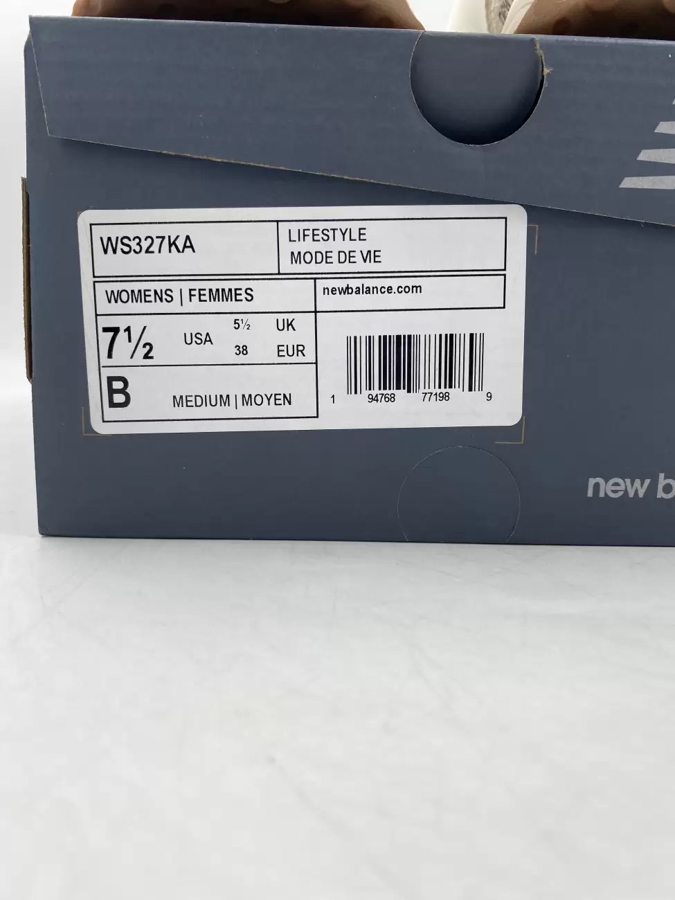 40768 New Balance 327 Moonbeam Classic Burgundy (Womens) Item