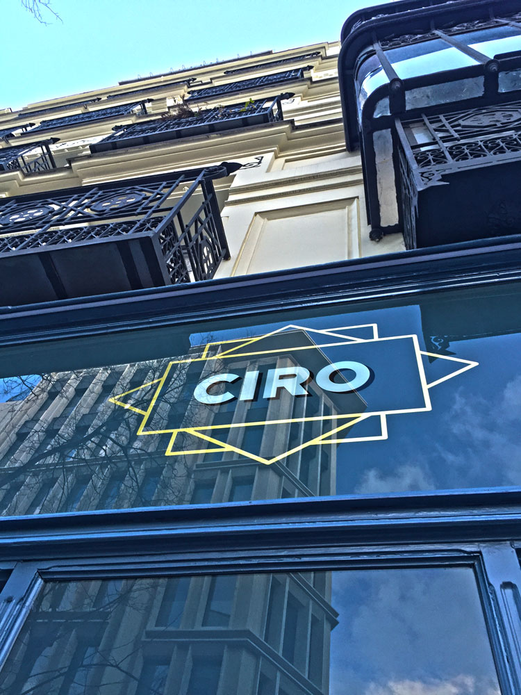 CIRO » Calle Fernando el Santo, 4. Madrid.