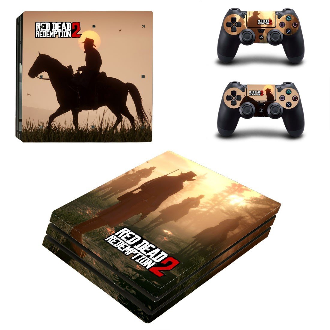 Red Dead Redemption 2 Cover For PS4 Pro Design 20 ConsoleSkins.co
