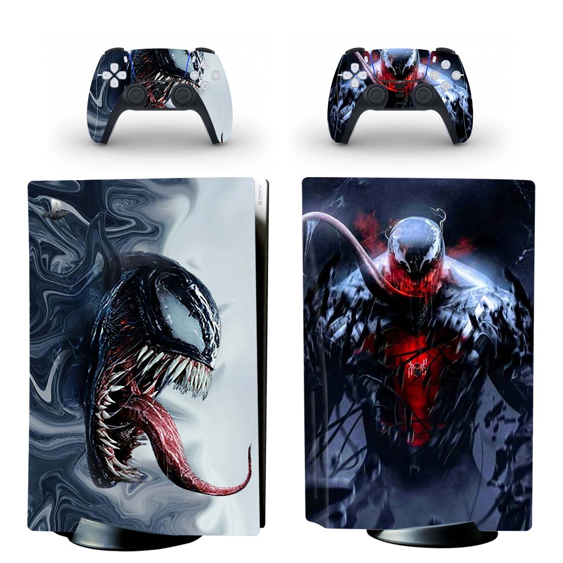 Venom PS5 Skin Sticker Decal Design 2 ConsoleSkins.co