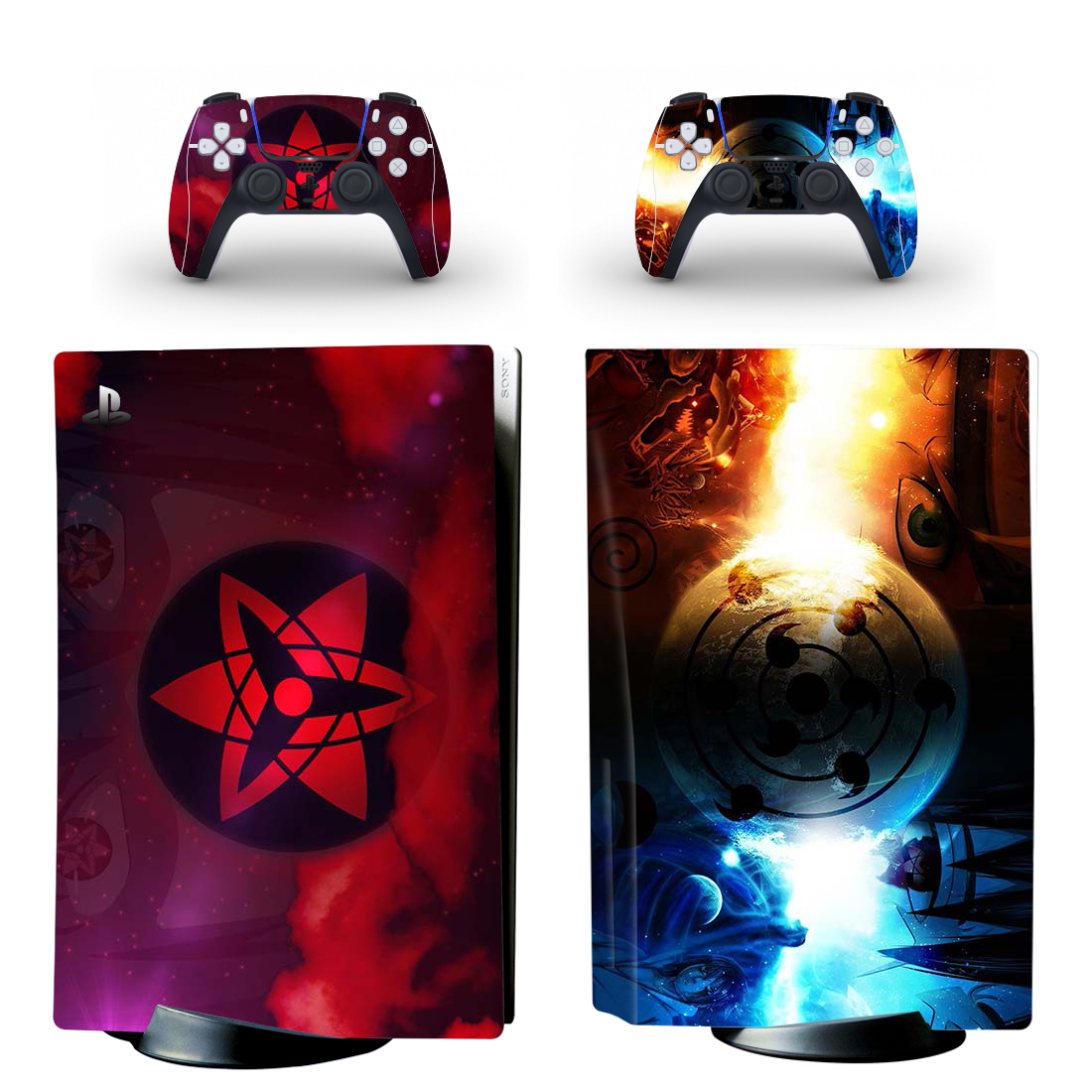 Naruto Mangekyo Sharingan Skin Sticker Decal For PlayStation 5
