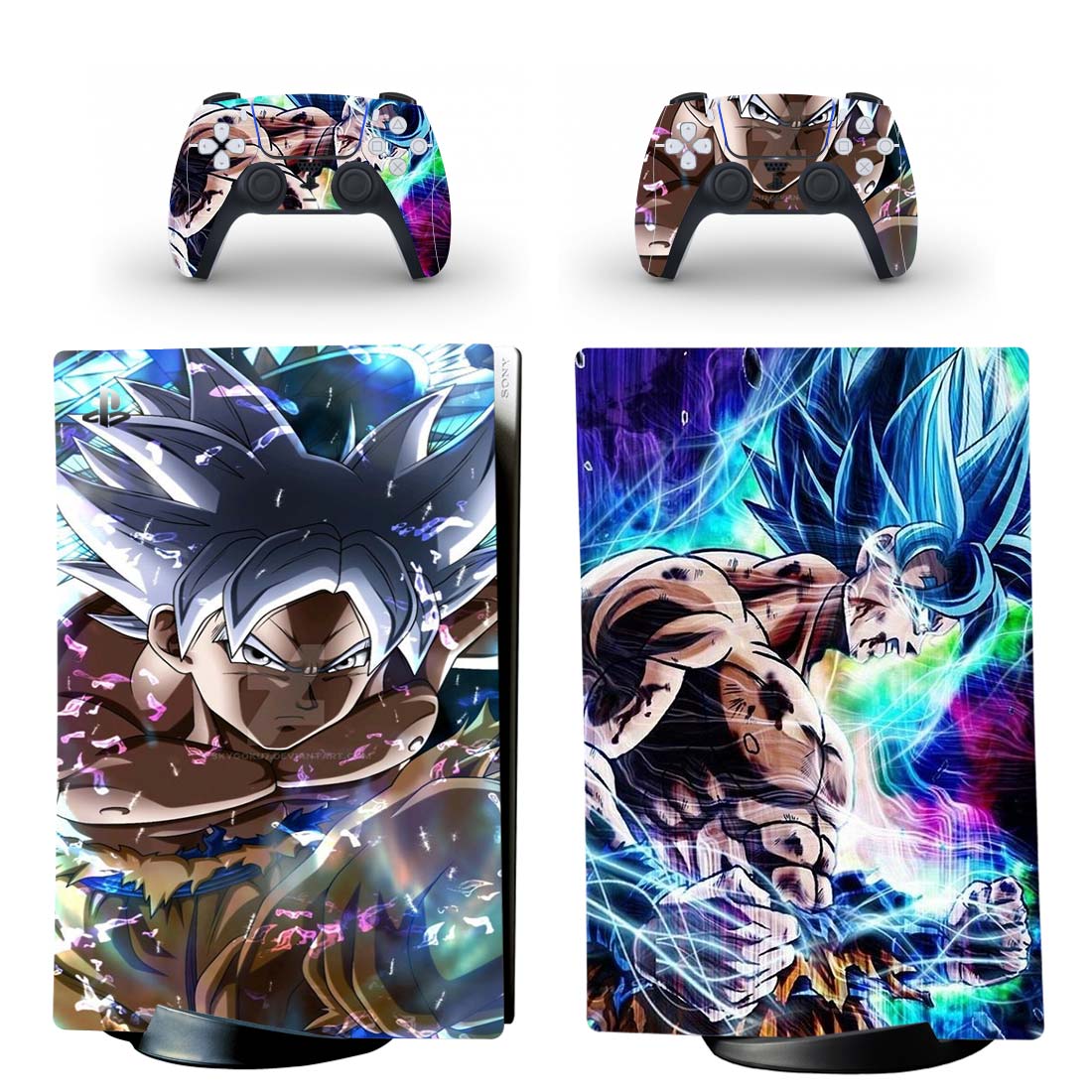 Dragon Ball Goku PS5 Digital Edition Skin Sticker Decal ConsoleSkins.co