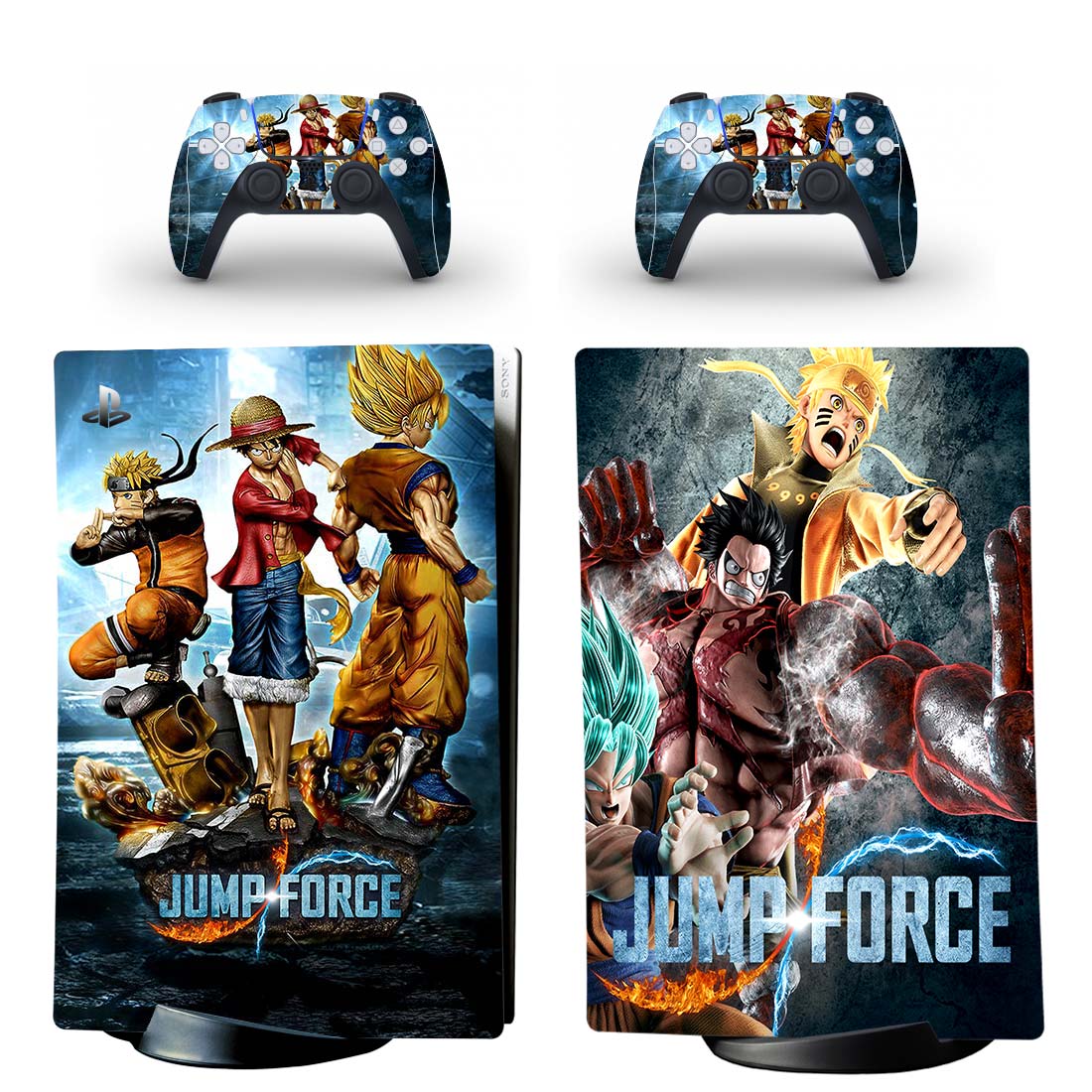 Jump Force PS5 Digital Edition Skin Sticker Decal Design 1
