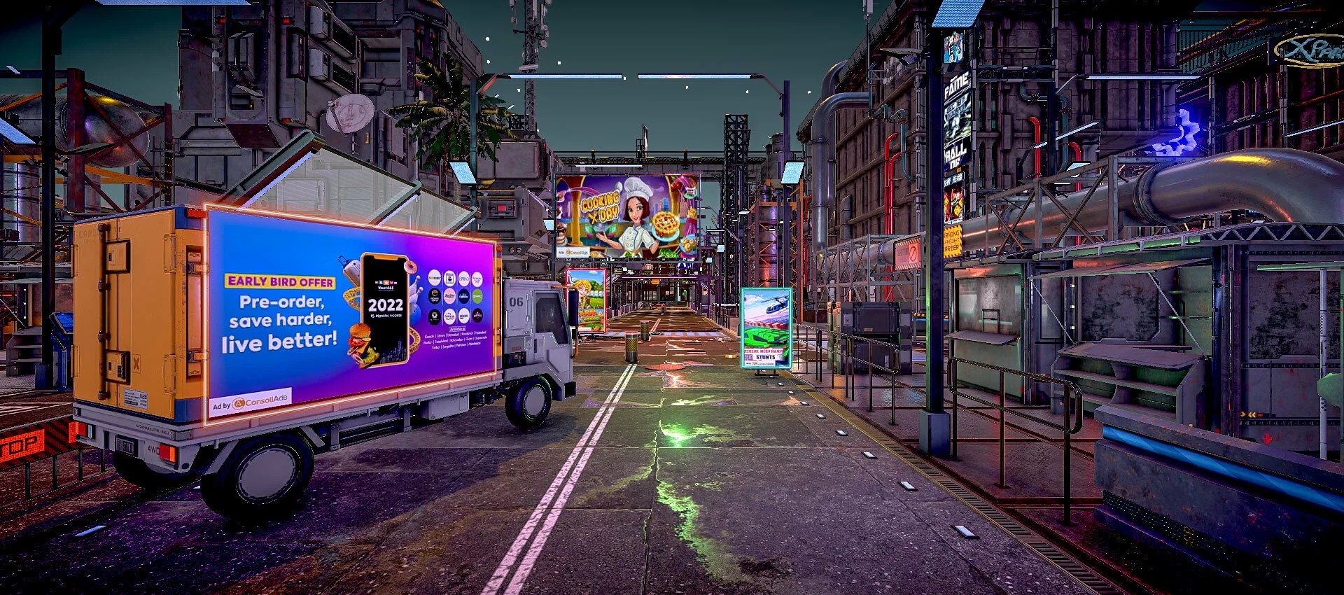 Immersive Ads by ConsoliAds A Blended Ingame Ad Experience