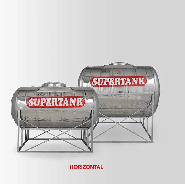 SuperTank Stainless Water Tank Horizontal Type CONST.PH