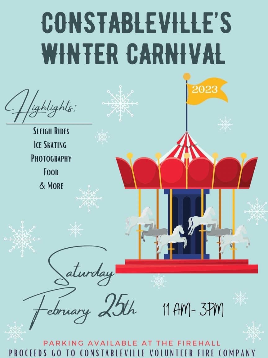 Constableville Winter Carnival Constable Hall