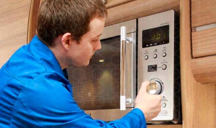 Microwave repair in San Diego service, low cost on fix microwave
