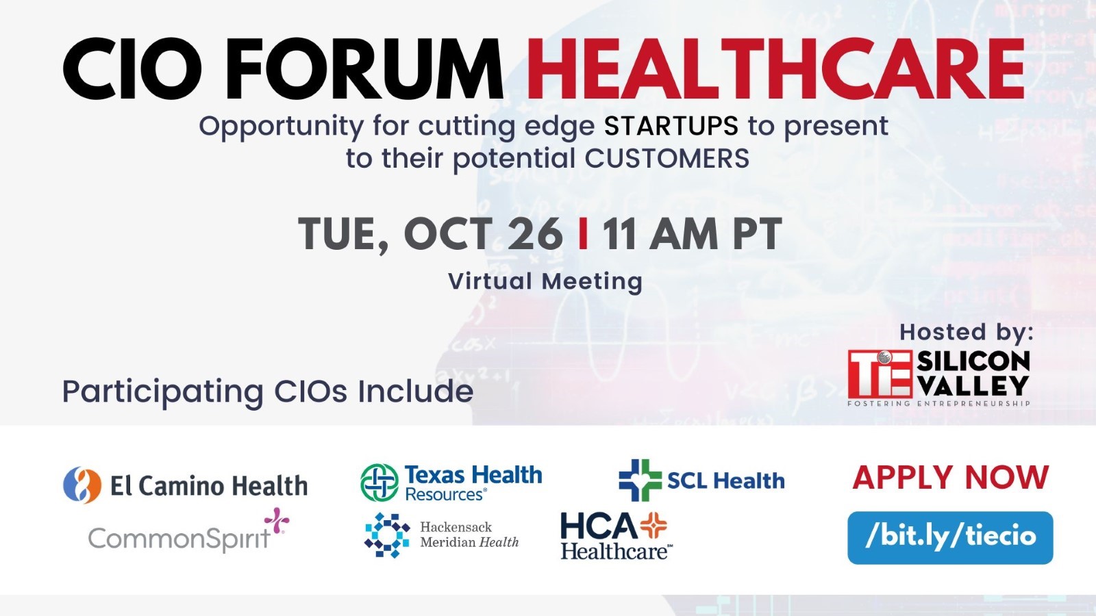 Presented At the CIO Healthcare Forum Constellation4