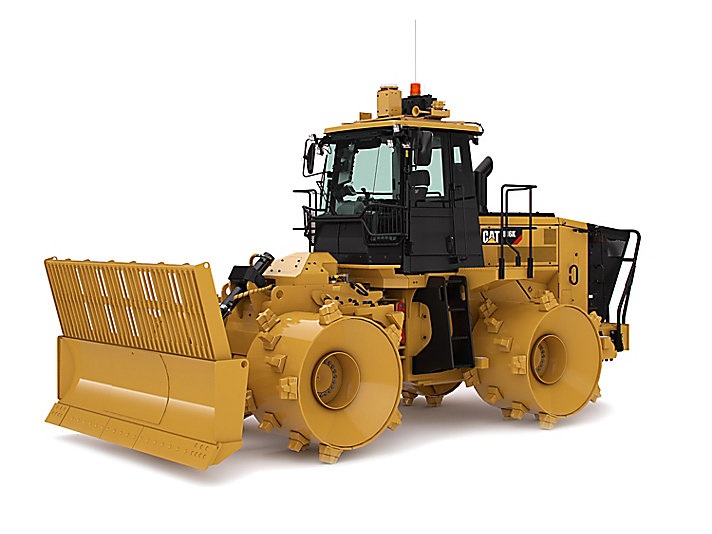 Caterpillar has launched its new 816 Landfill Compactor