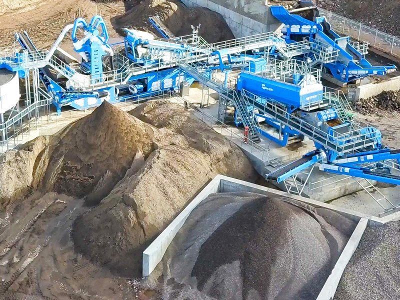 An overview of C&D waste recycling plants and their demand