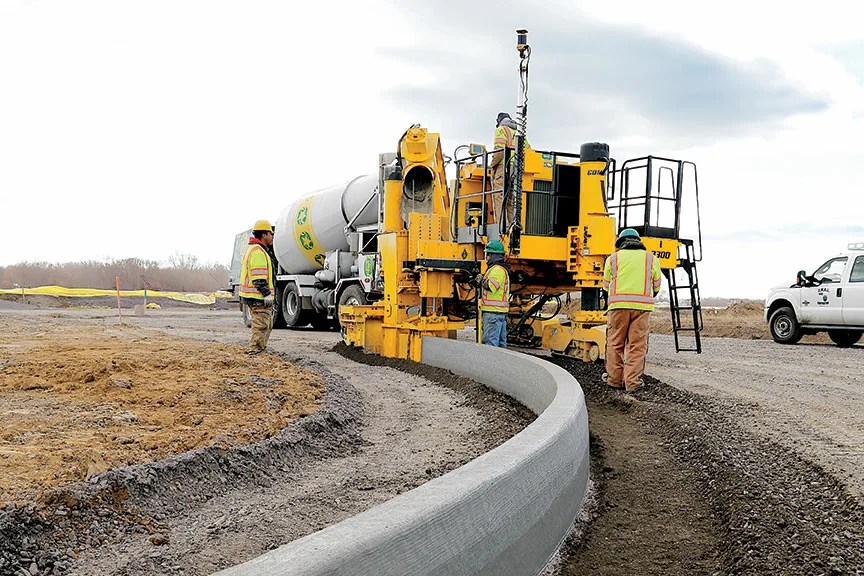 How Concrete Slipform Paver Machines work? Its types and different models