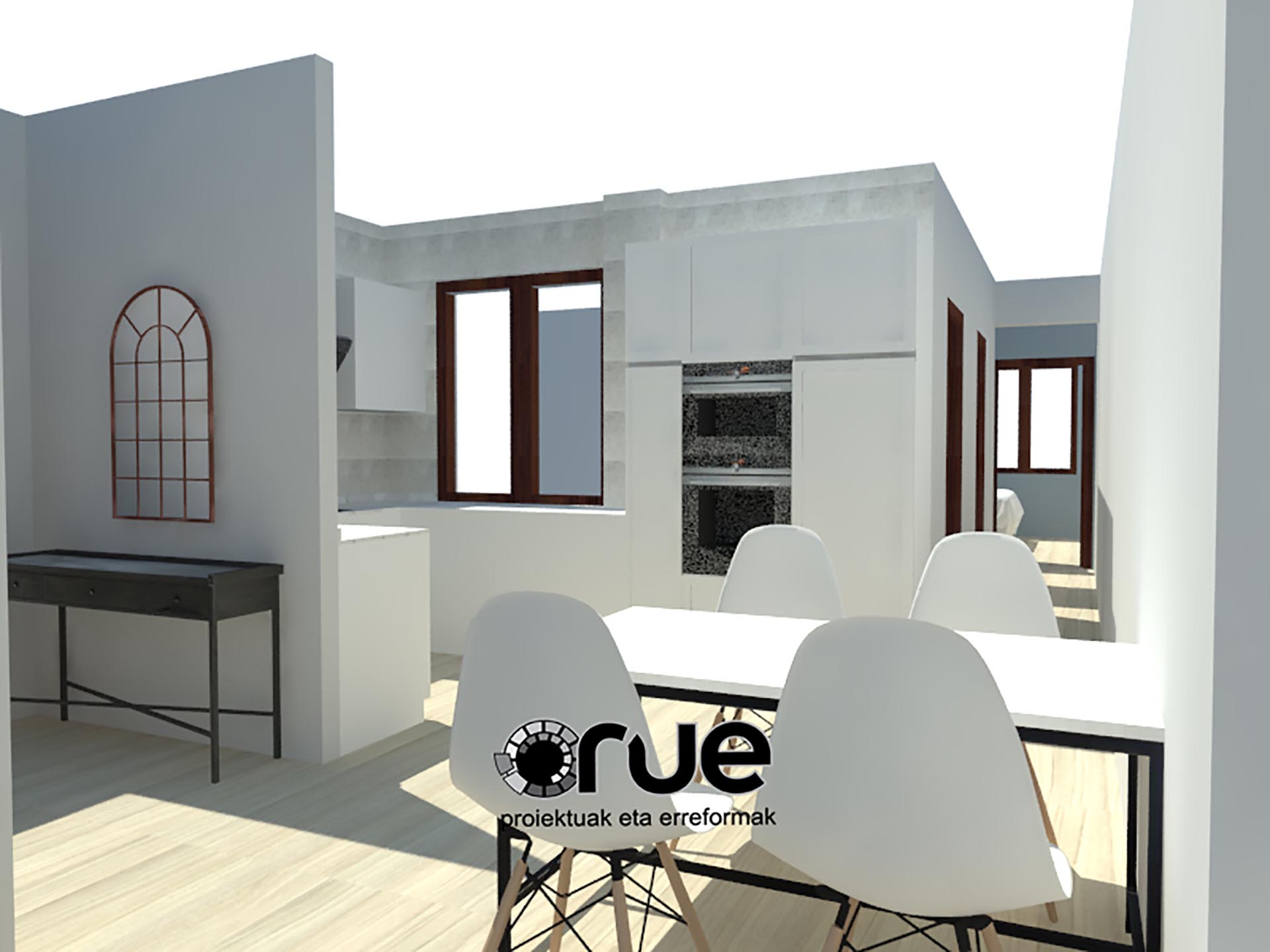 Proyecto reforma piso Gernika Orue