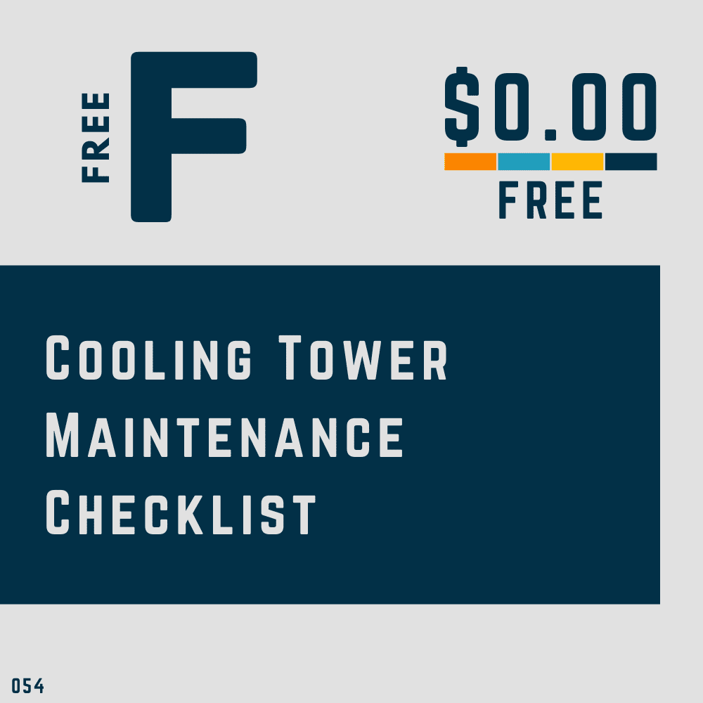COOLING TOWER Preventative Maintenance Inspections
