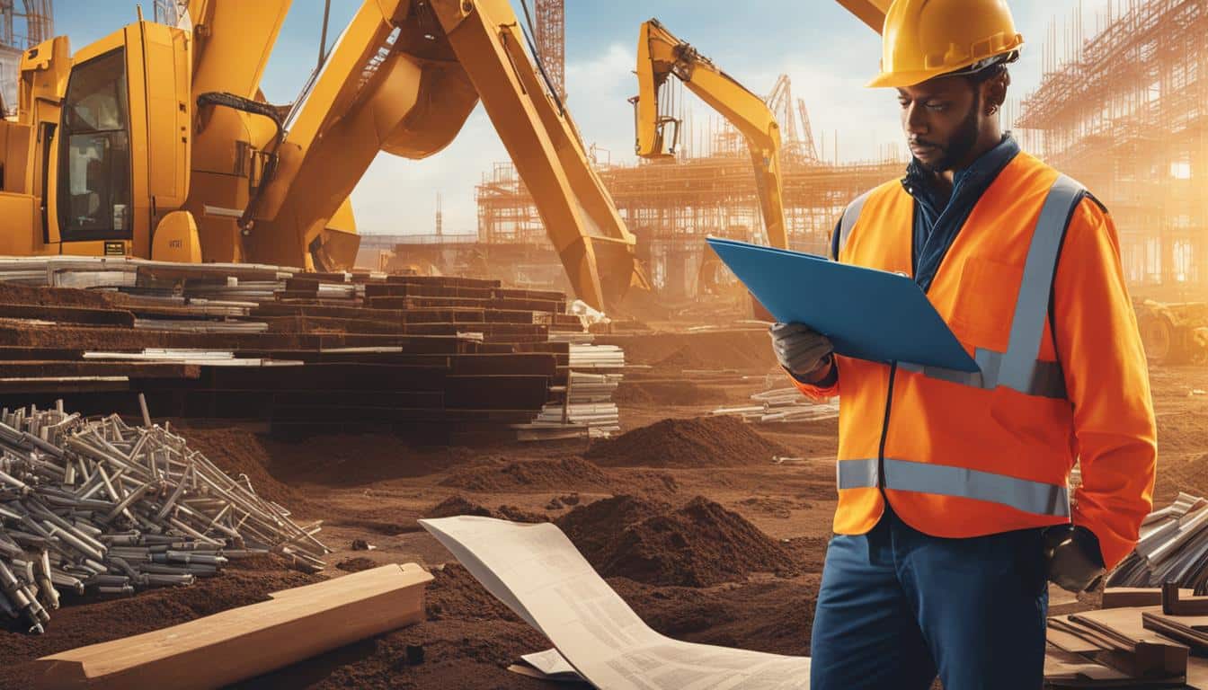 What is included in COGS for a construction company?