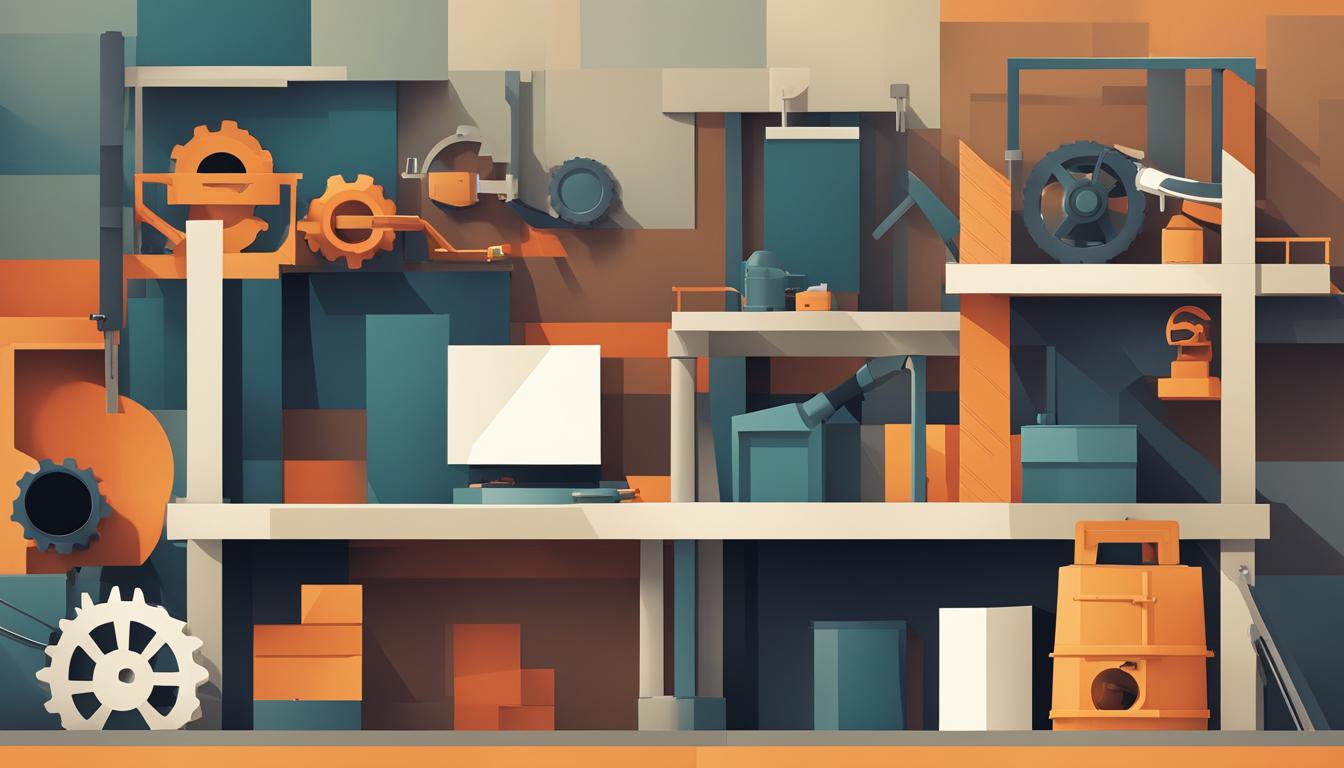 What is included in COGS for a construction company?