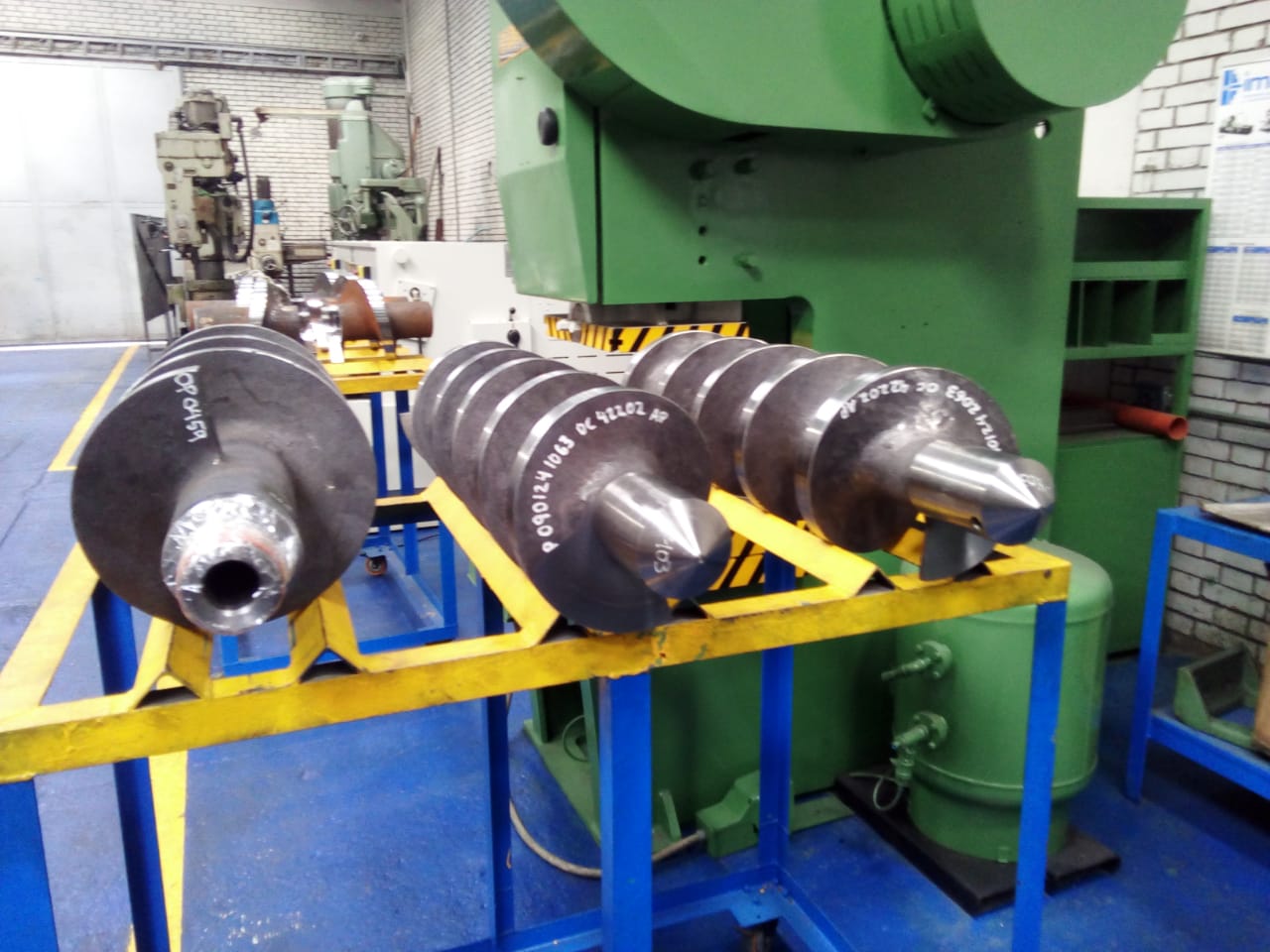 Tornillos prensas de extraccion aceite de palma CTC