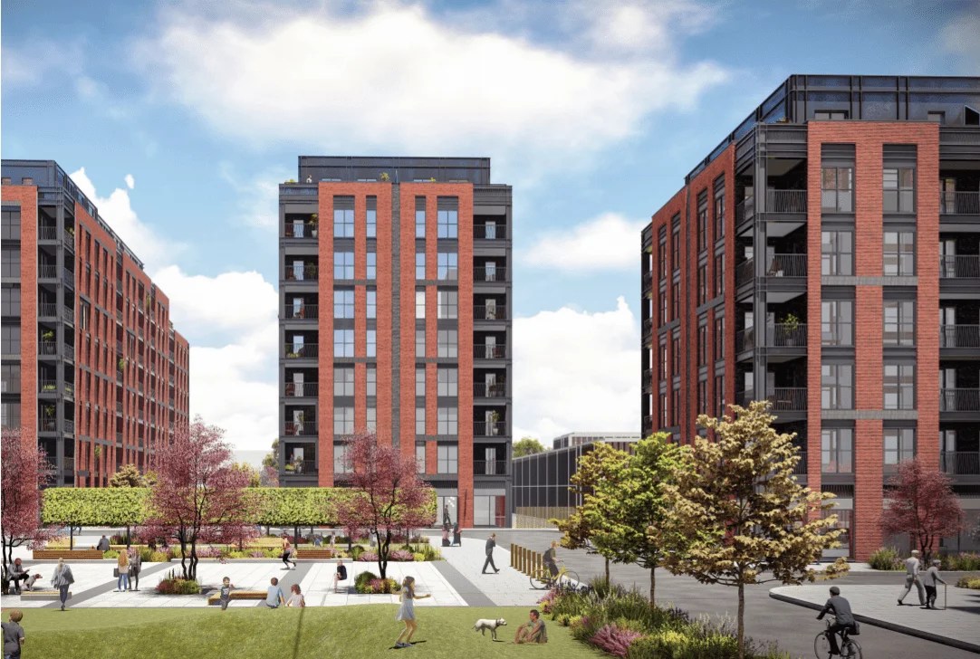 128 discount rental homes proposed For Fulham Constructing London