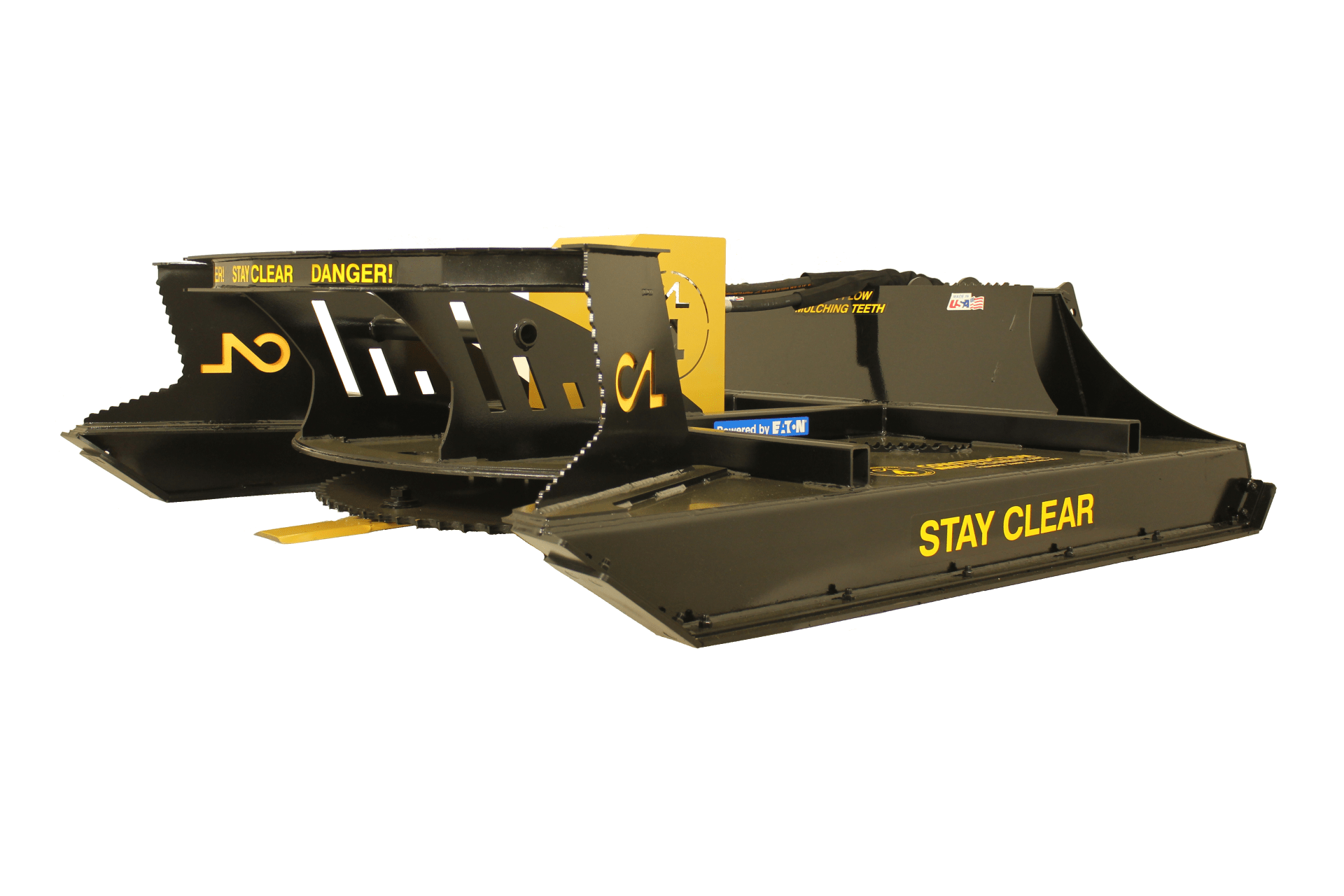 Hydraulic Rotary Brush Cutter Skid Steer