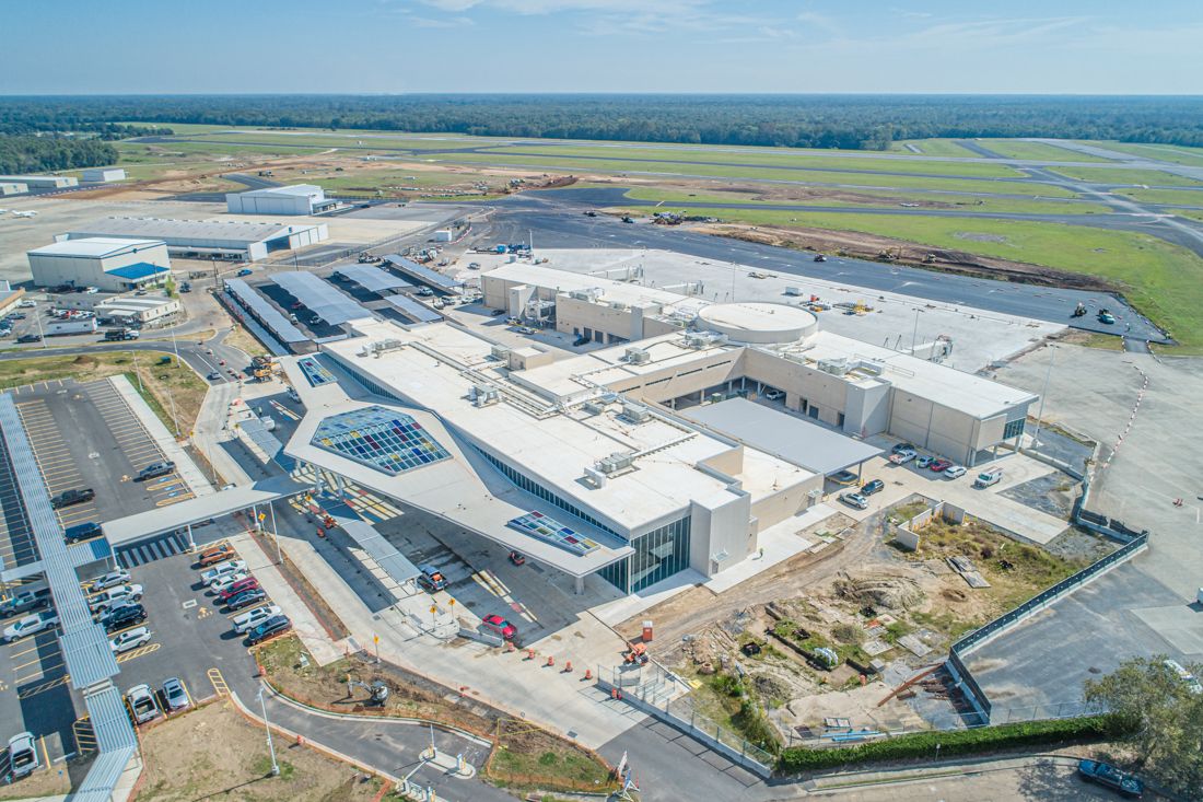 Lafayette Regional Airport Terminal and Supporting Infrastructure