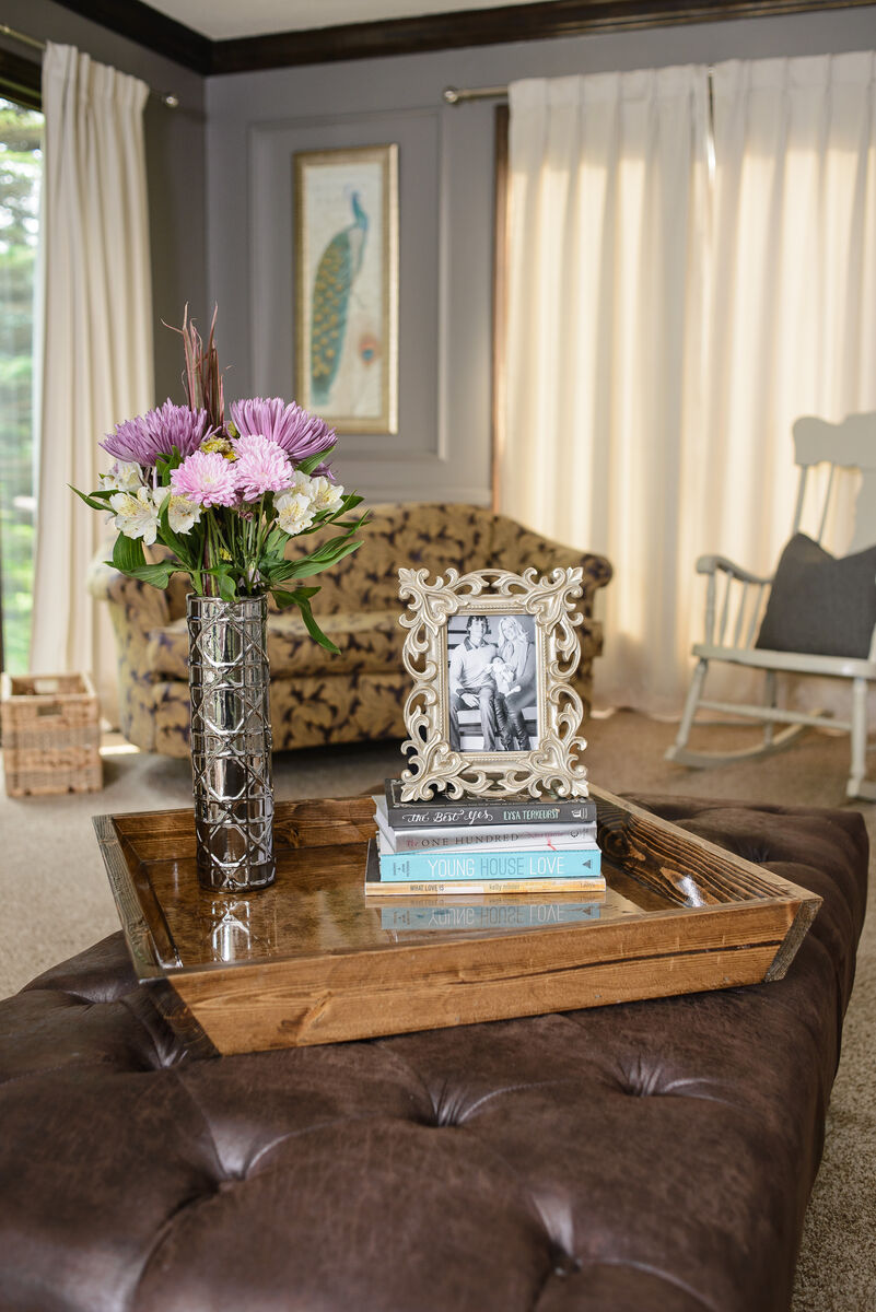 Reclaimed Wood Ottoman Serving Tray, construction2style