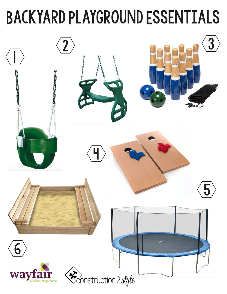 Backyard Playground Essentials construction2style