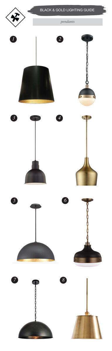 Black And Gold Light Fixture [Guide] 29 Amazing Options
