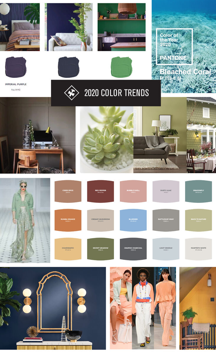 Color Trends 2020 For Your Home Interiors Construction2style