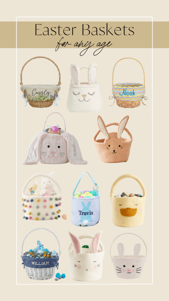 Easter Basket Ideas For Toddlers