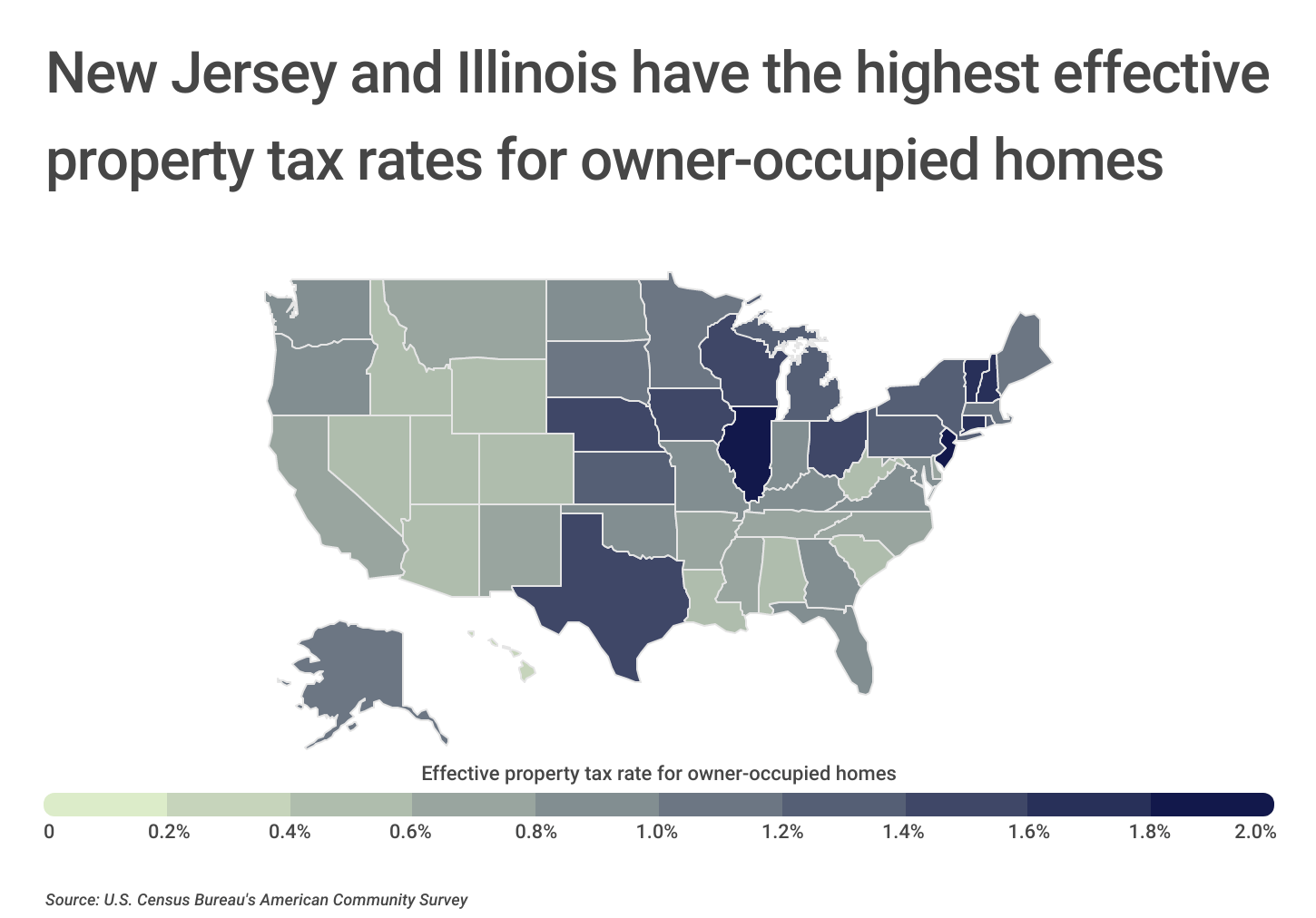 American Cities With the Highest Property Taxes [2023 Edition