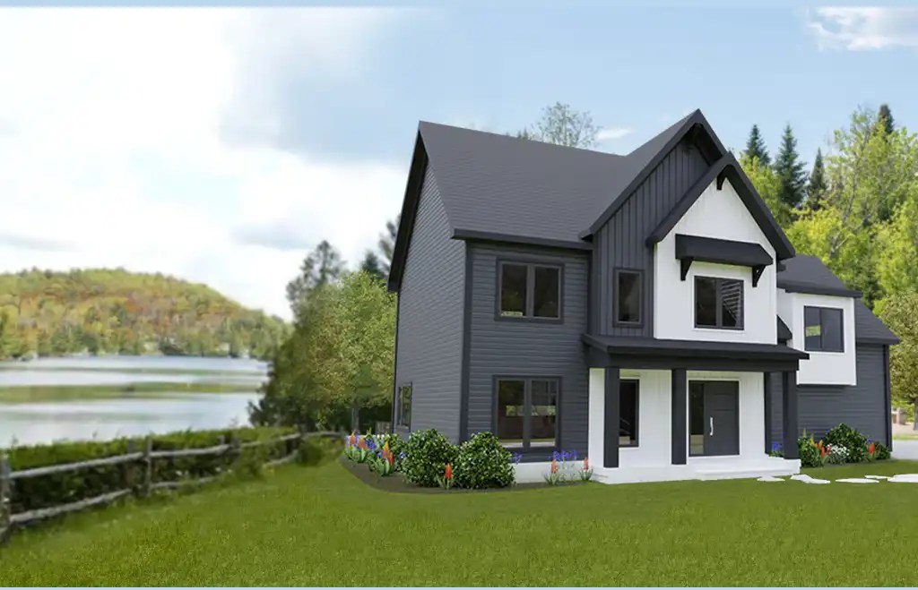 Projet domiciliaire Laurentides, maison neuve, terrain