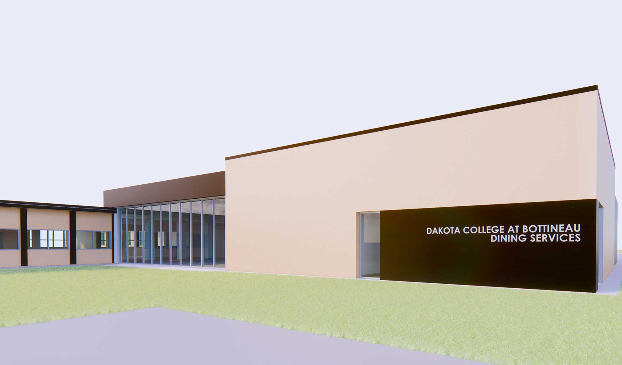 Dakota College at Bottineau Knudson Center Renovation Construction