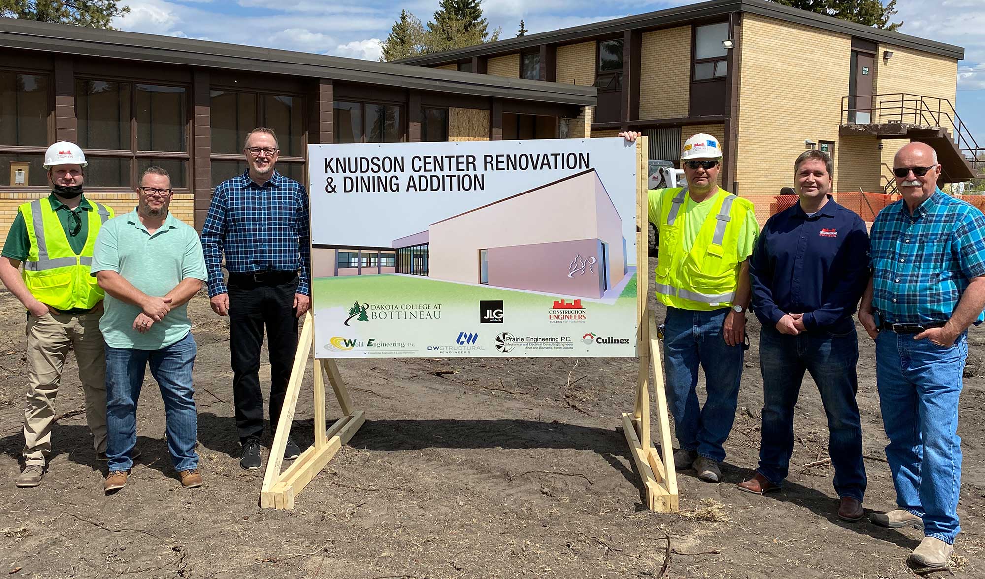 Dakota College at Bottineau Knudson Center Renovation Construction